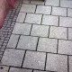 12 cm starke Granit-Pflasterplatten Griys hellgrau 30 x 20 cm
