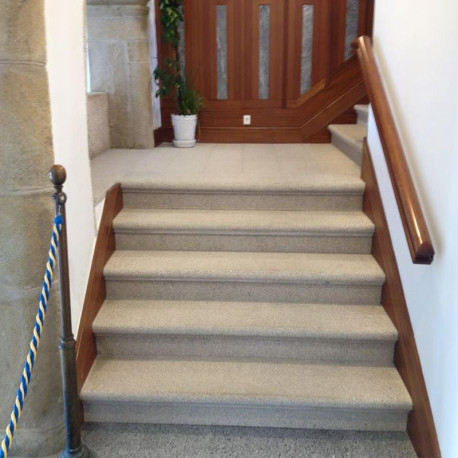 8 x 40 cm Granit-Trittstufen Tiago gelb