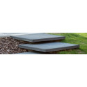 18 cm hohe Podestplatten