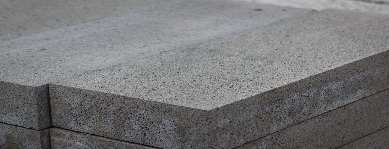 Basaltlava Blockstufen