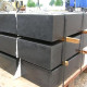18 x 35 cm Granit Blockstufen Adrian Black schwarz