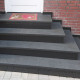 4 x 30 cm Granit Trittstufen Adrian Black schwarz 120 cm lang