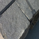 20 x 20 cm Granit Kleinmauersteine Adrian Black schwarz Detail