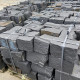 25 x 25 cm Granit Kleinmauersteine Adrian Black schwarz 20 cm tief