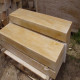 15 x 45 cm Sandstein Blockstufen Geltona gelb