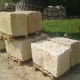 50 x 50 cm Sandstein Mauersteine Farin gelb-beige