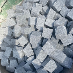 Granit Pflastersteine Griys Illuna mittelgrau