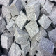 Granit Pflastersteine Kyrill feingrau Größe 15 x 17 