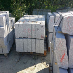 10 x 25 cm Granit Bordsteine Griys grau
