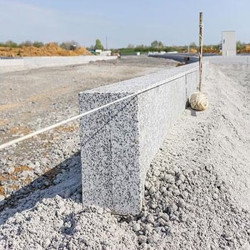 12 x 20 cm Granit Bordsteine Griys grau