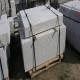 18 x 35 cm Granit Blockstufen Griys hellgrau 200 cm lang