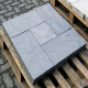 6 cm starke Granit-Pflasterplatten Alvaro anthrazit 30 x 20 cm