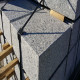 20 x 45 cm Granit Blockstufen Griys hellgrau 150 cm lang
