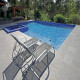 3 cm starke Granit Terrassenplatten Alvaro anthrazit