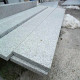 3 cm starke Granit Terrassenplatten Griys hellgrau 60 x 60 cm