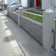 25 x 25 cm Limes-Granitpfosten Griys hellgrau