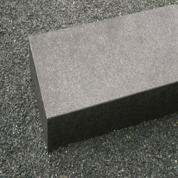 12 Blockstufen 100 x 15 x 35 cm Basaltlava Vulcano grau