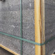 8 cm starke Granit-Pflasterplatten Alvaro anthrazit 60 x 20 cm