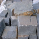 20 - 25 cm hohe Basalt Mauersteine schwarz 20 - 25 cm tief