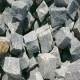 Basalt Pflastersteine schwarz - anthrazit Größe 6 x 8