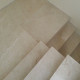 6 x 30 cm  Kalkstein Trittstufen Blancka Flava weiß 150 cm lang