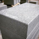 15 x 40 cm Granit-Blockstufen Elena weißgrau 120 cm lang