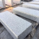 18 x 35 cm Granit Blockstufen Elena weißgrau