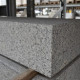 18 x 35 cm Granit Blockstufen Elena weißgrau 120 cm lang
