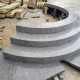 18 x 40 cm Granit Blockstufen Elena weißgrau 100 cm lang