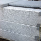 20 x 40 cm Granit Blockstufen Elena weißgrau 150 cm lang