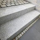 20 x 40 cm Granit Blockstufen Elena weißgrau 120 cm lang