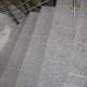 6 x 35 cm Granit Trittstufen Elena weißgrau 200 cm lang