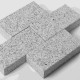 5 cm Granitpflaster Elena weißgrau, gesägt 15 x 15 cm