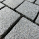 16 cm starke Granit Pflasterplatten Elena weißgrau 60 x 30 cm