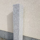 20 x 20 cm Granitpfosten Elena weißgrau 350 cm lang