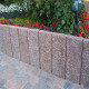 10 x 25 cm Granitpalisaden Laahs rot