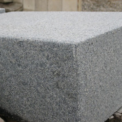 20 x 45 cm Granit Blockstufen Alvaro anthrazit