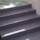 18 x 40 cm Granit Blockstufen Pedro Black schwarz 80 cm lang