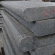8 x 30 cm Granit Trittstufen Pedro Black schwarz 300 cm lang