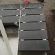 16 cm starke Granit Pflasterplatten Pedro Black schwarz