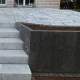 8 x 25 cm Granitpalisaden Pedro Black schwarz
