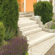 15 x 45 cm Granit Blockstufen Tiago gelb 100 cm lang