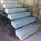 18 x 35 cm Granit Blockstufen Tiago gelb 100 cm lang