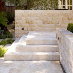 18 x 45 cm Granit Blockstufen Tiago gelb