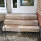 20 x 35 cm Granit Blockstufen Tiago gelb 250 cm lang