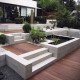 20 x 40 cm Granit Blockstufen Tiago gelb 50 cm lang