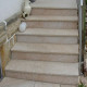 4 x 30 cm Granit Trittstufen Tiago gelb 200 cm lang