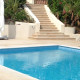 4 x 30 cm Granit Trittstufen Tiago gelb