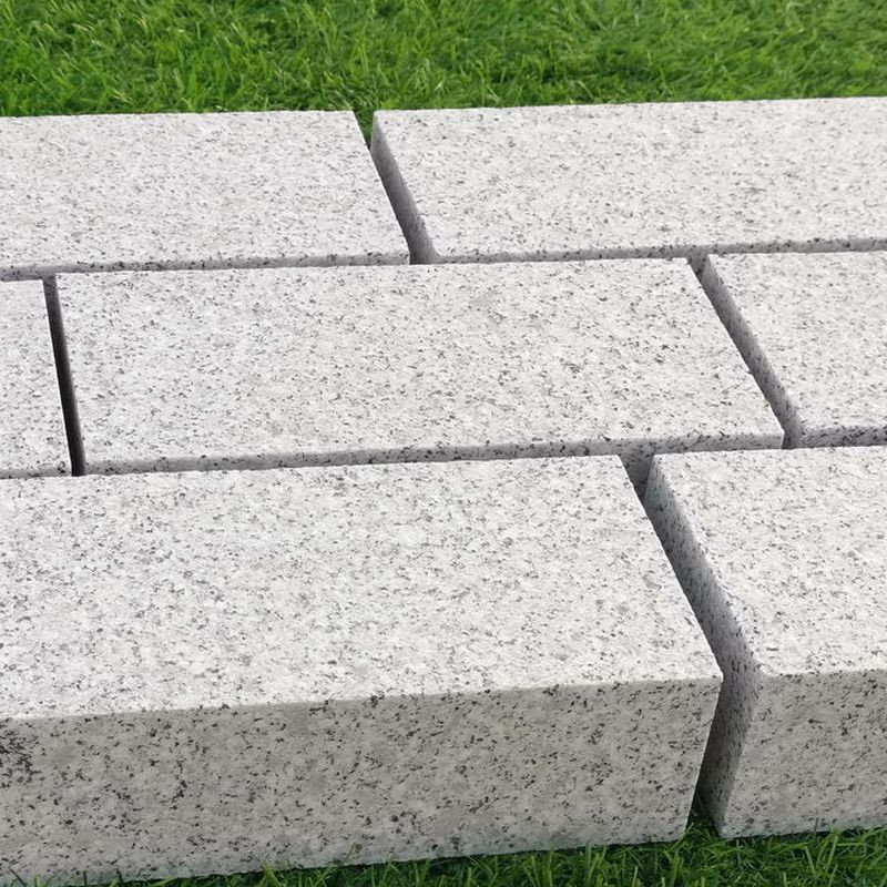 8 cm Granitpflaster Tiago gelb, gesägt