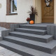 20 cm Granit Podestplatte Alvaro anthrazit 150 x 100 cm